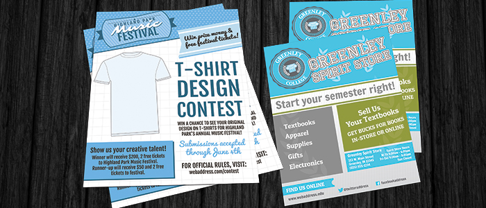 T-shirt Flyer Graphics, Designs & Templates