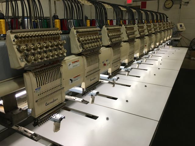 Visual Impressions barudan embroidery machines