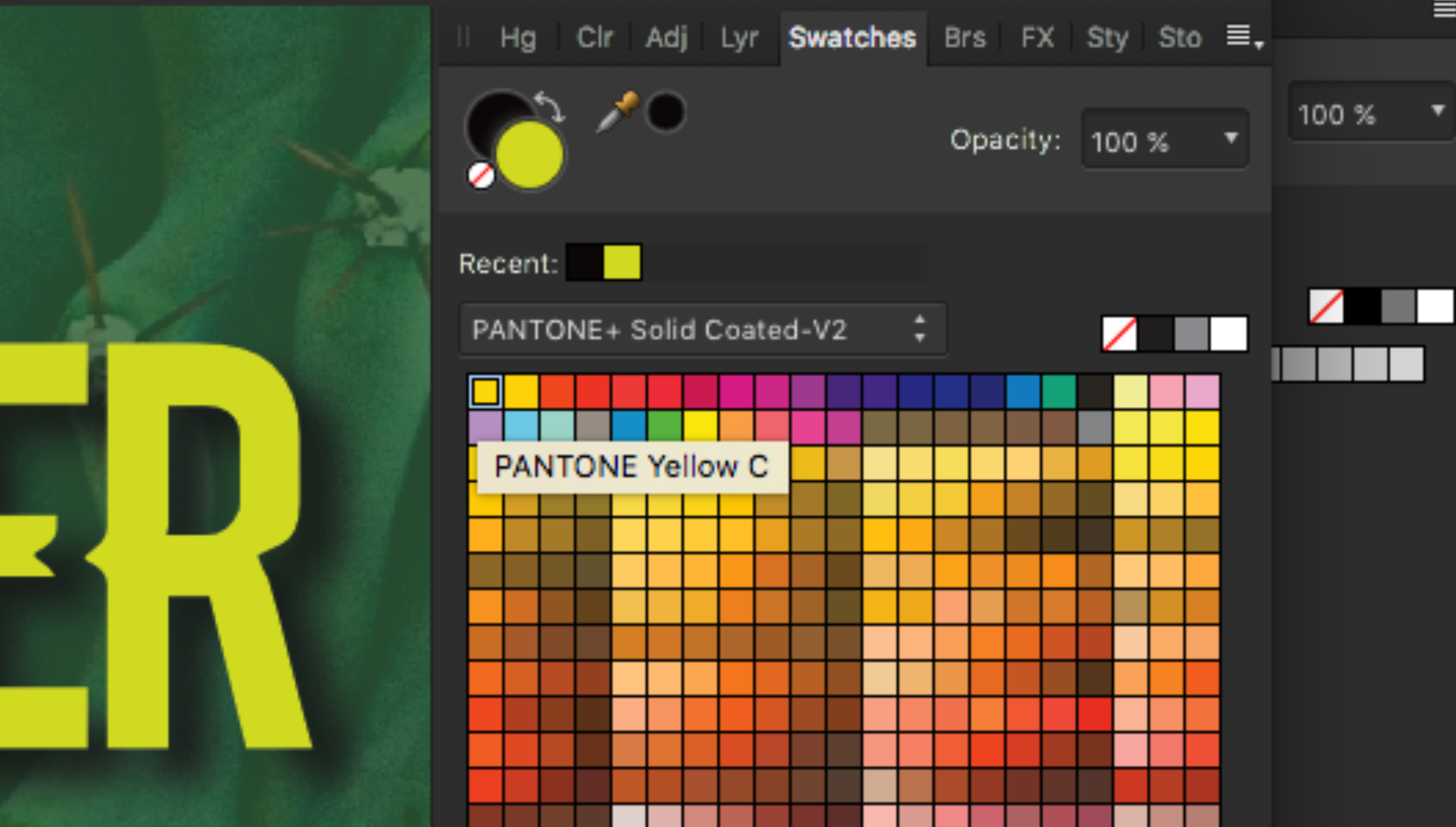 Affinity Pantone Tool