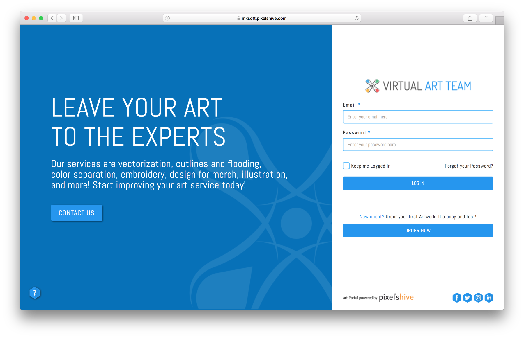 Virtual Art Team - InkSoft