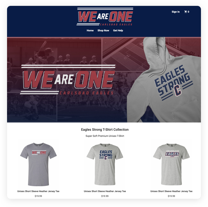 Online Team Stores