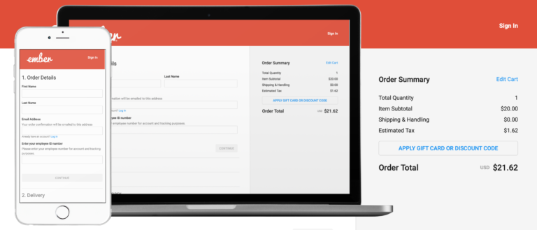 InkSoft One-Page Checkout